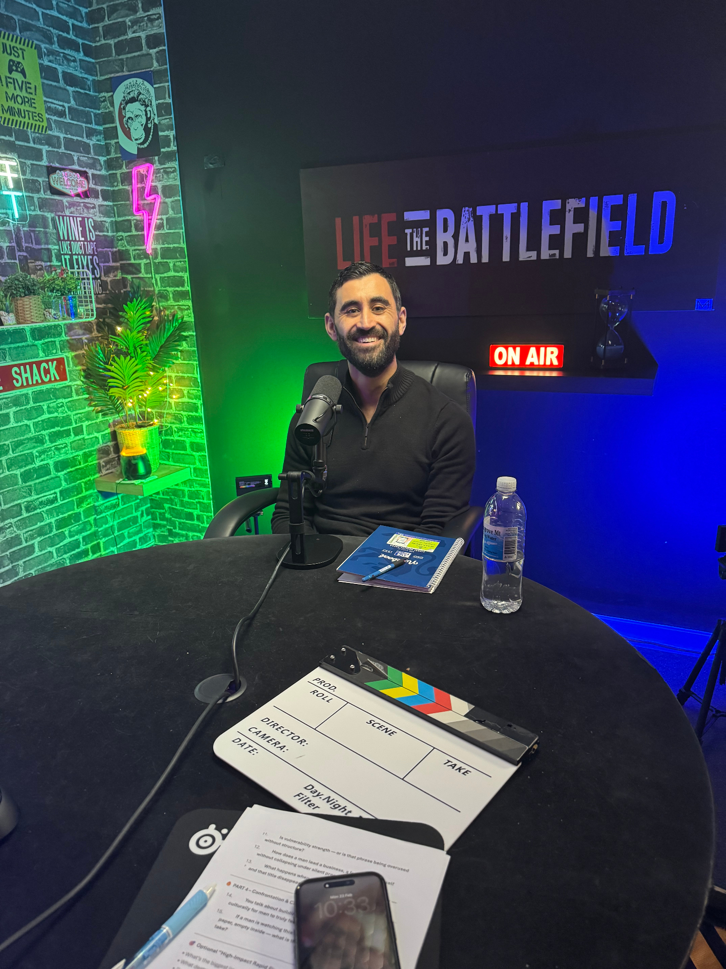 George Harb featured on the Life is the Battlefield podcast